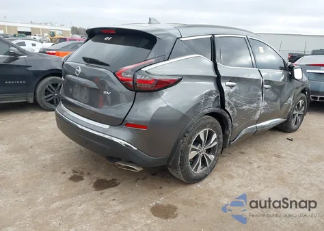 2019 Nissan Murano Sv z USA, uszkodzony, nr VIN 5N1AZ2MJ7KN110313